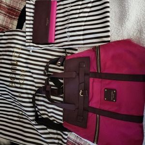Henri Bendel backpack/tote plus matching wallet